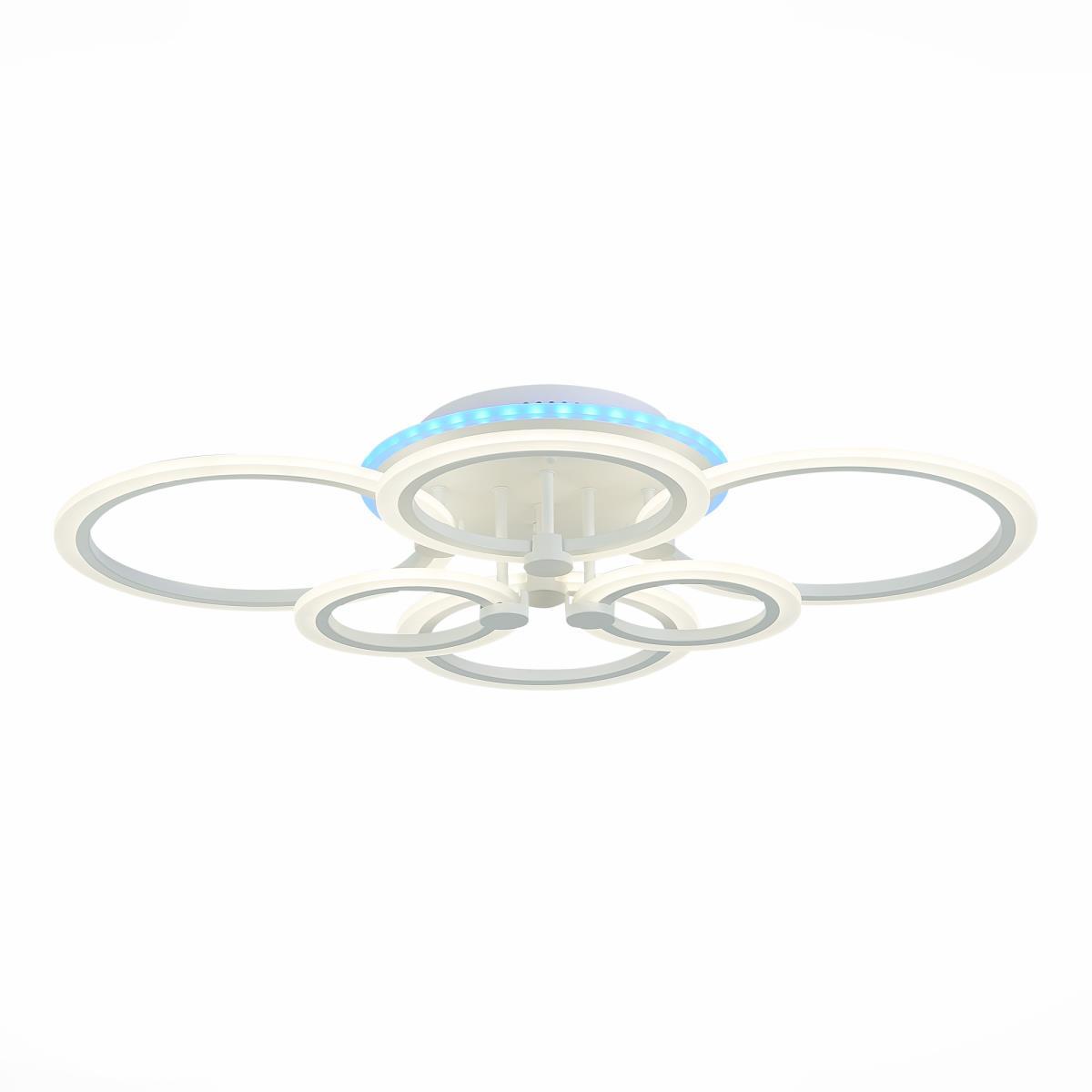 Потолочная светодиодная люстра Evoluce Cerina SLE500552-06RGB