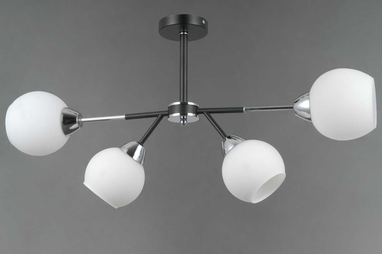 Люстра Illumico IL0715-4CSQ-24 BK CR LIBRA