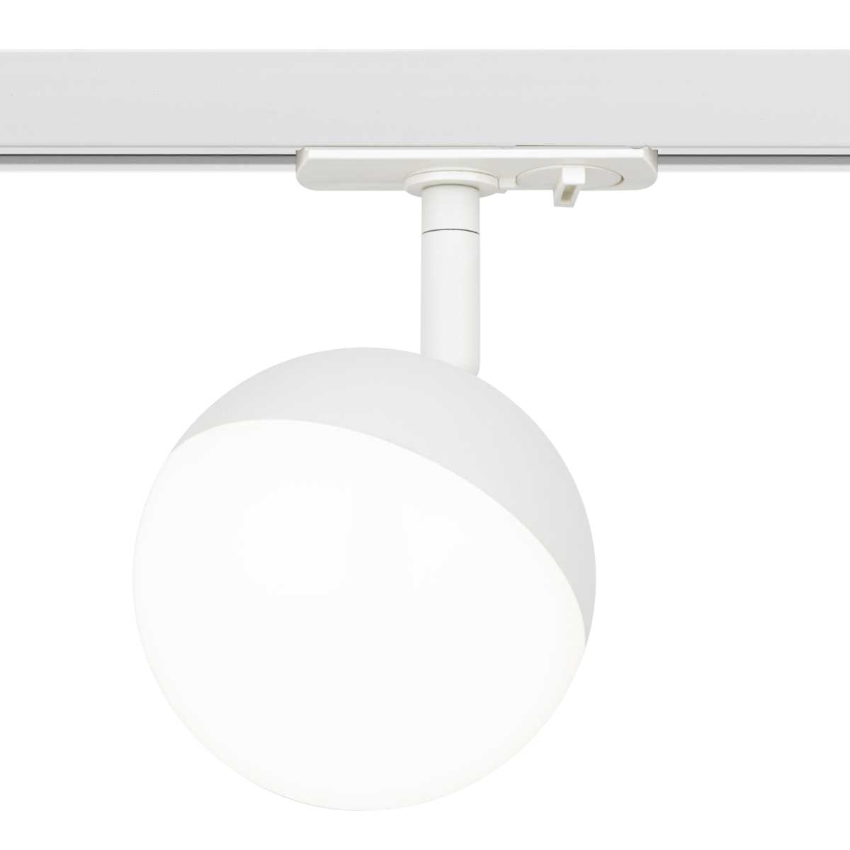 Трековый светильник однофазный ЭРА Round TR42-GX53 WH Б0054177