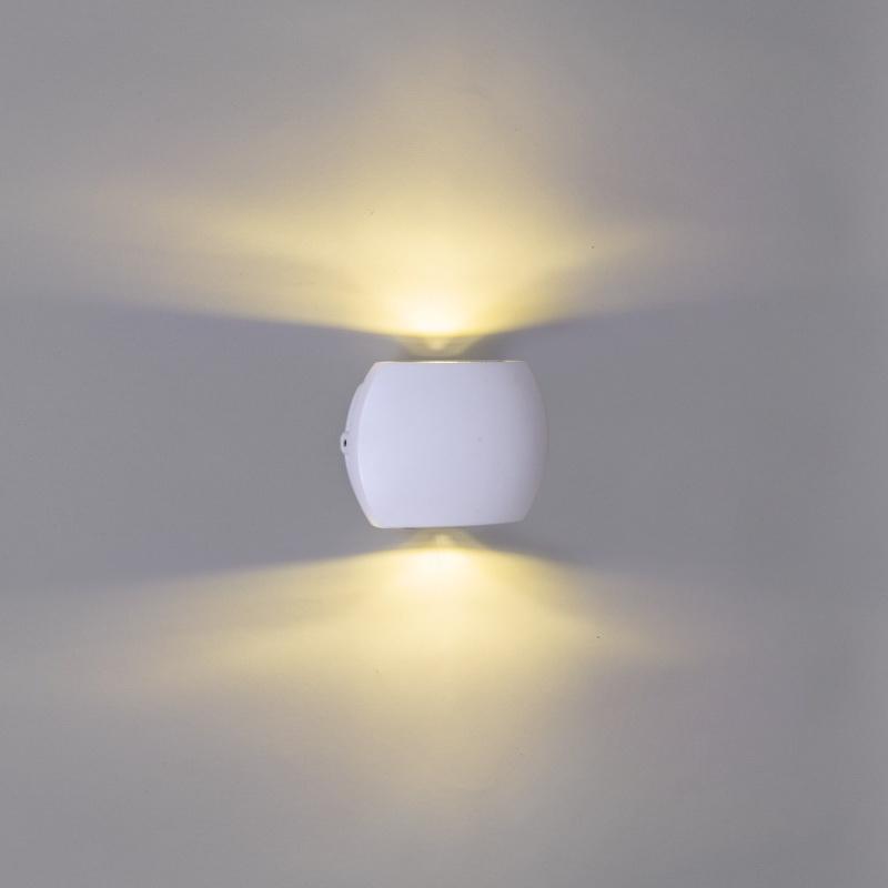 Уличный настенный светильник Reluce 86008-9.2-002TLB LED2*3W WT
