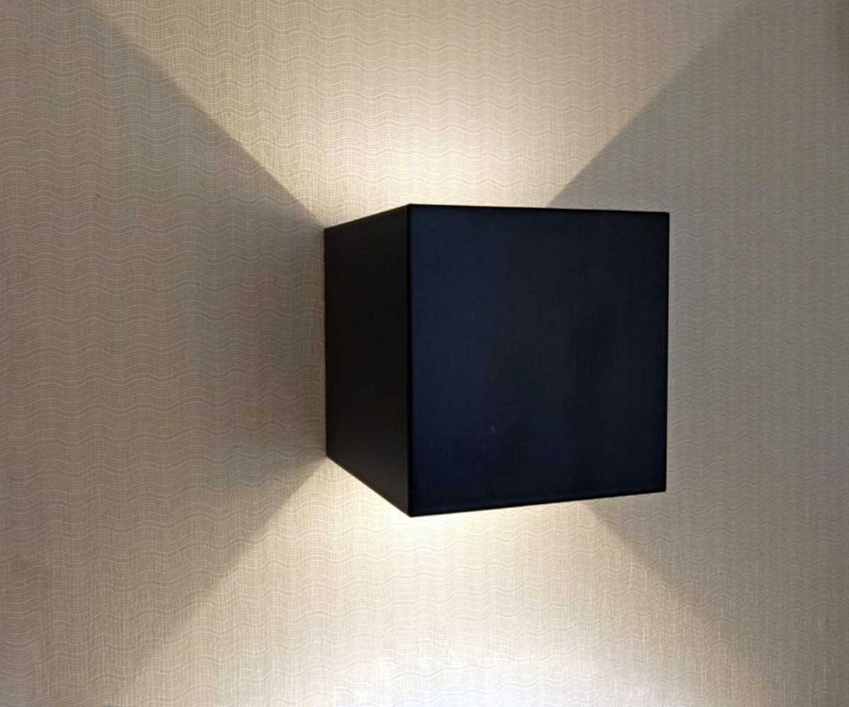 Уличный настенный светодиодный светильник Kink Light Куб 08585,19(3000K)