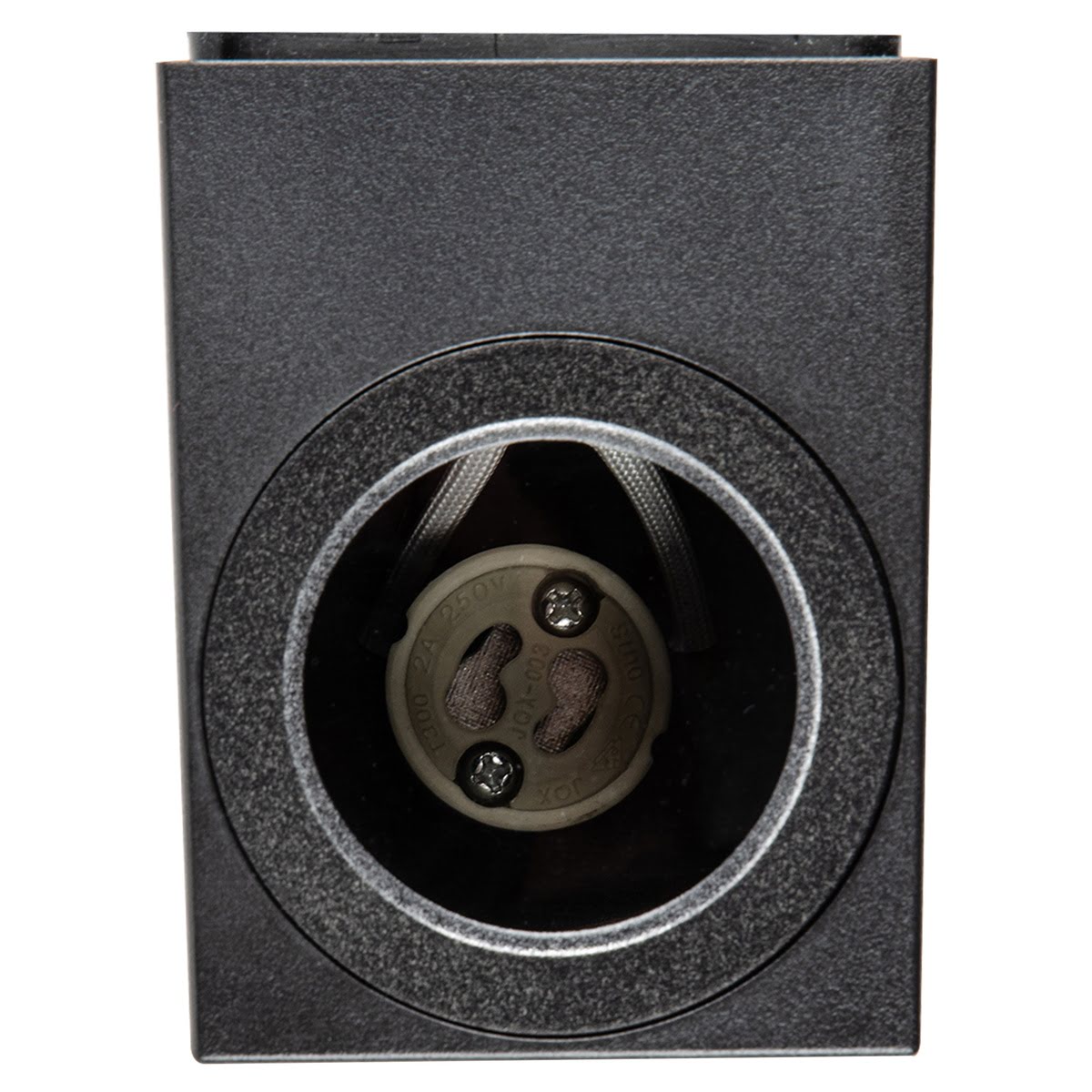 Уличный настенный светильник Uniel UUL-P42A 2х6W/GU10 IP65 BLACK UL-00010513