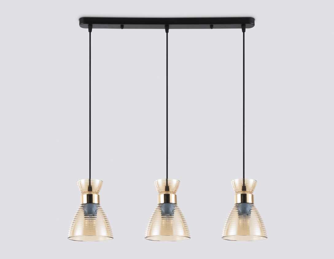 Светильник подвесной со стеклянными плафонами Ambrella light Traditional TR3404