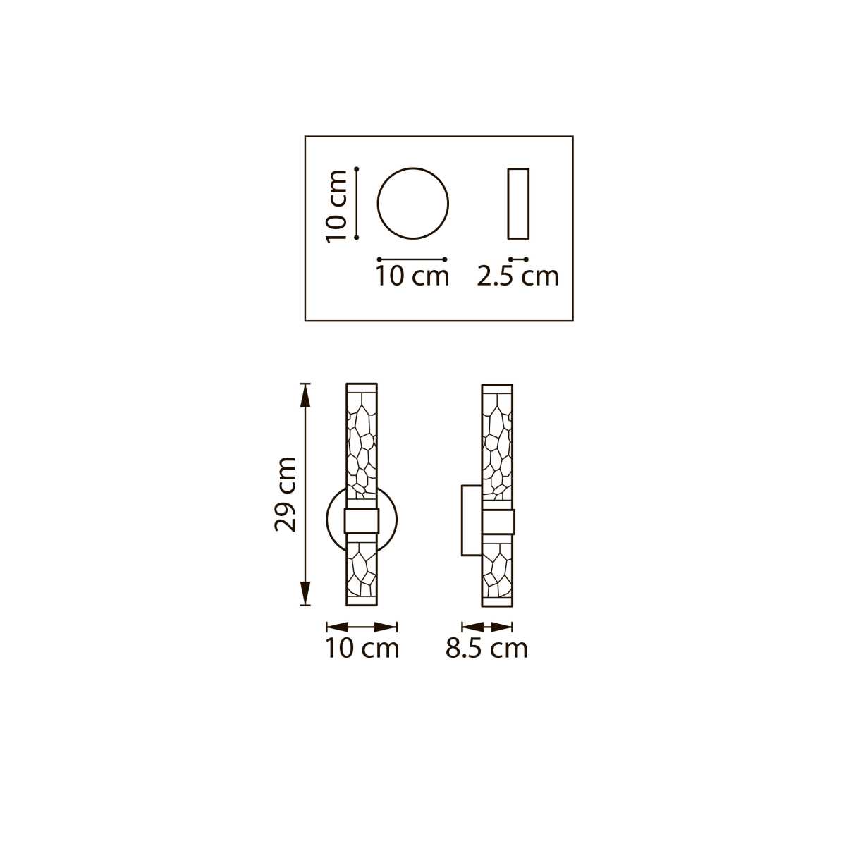 Бра Lightstar Acrile 737662