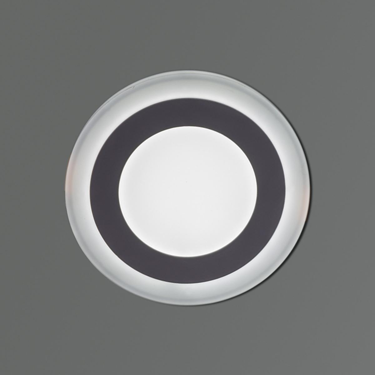 Светодиодная панель Reluce 70506-9.0-001TM LED6+3W  WH/DL+DL (6500K+6500K)