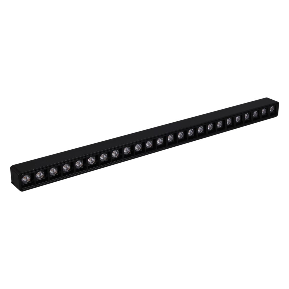 Трековый светодиодный светильник Reluce 13004-9.3-001UR magnetic LED24W BK
