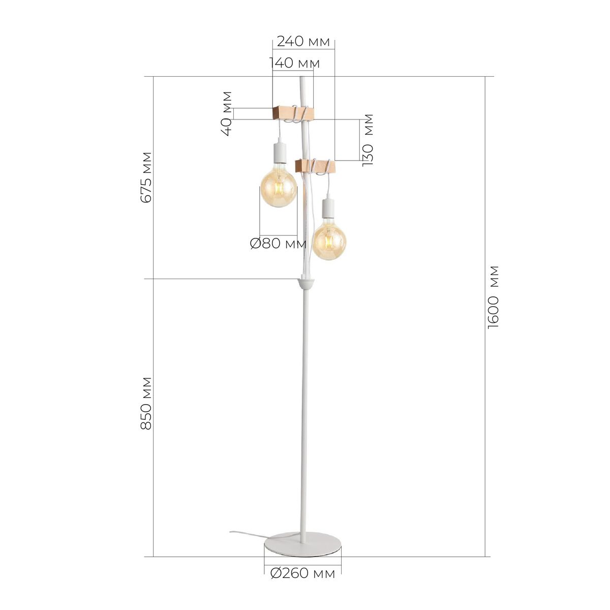 Торшер Evoluce Bagetti SL1142.505.01