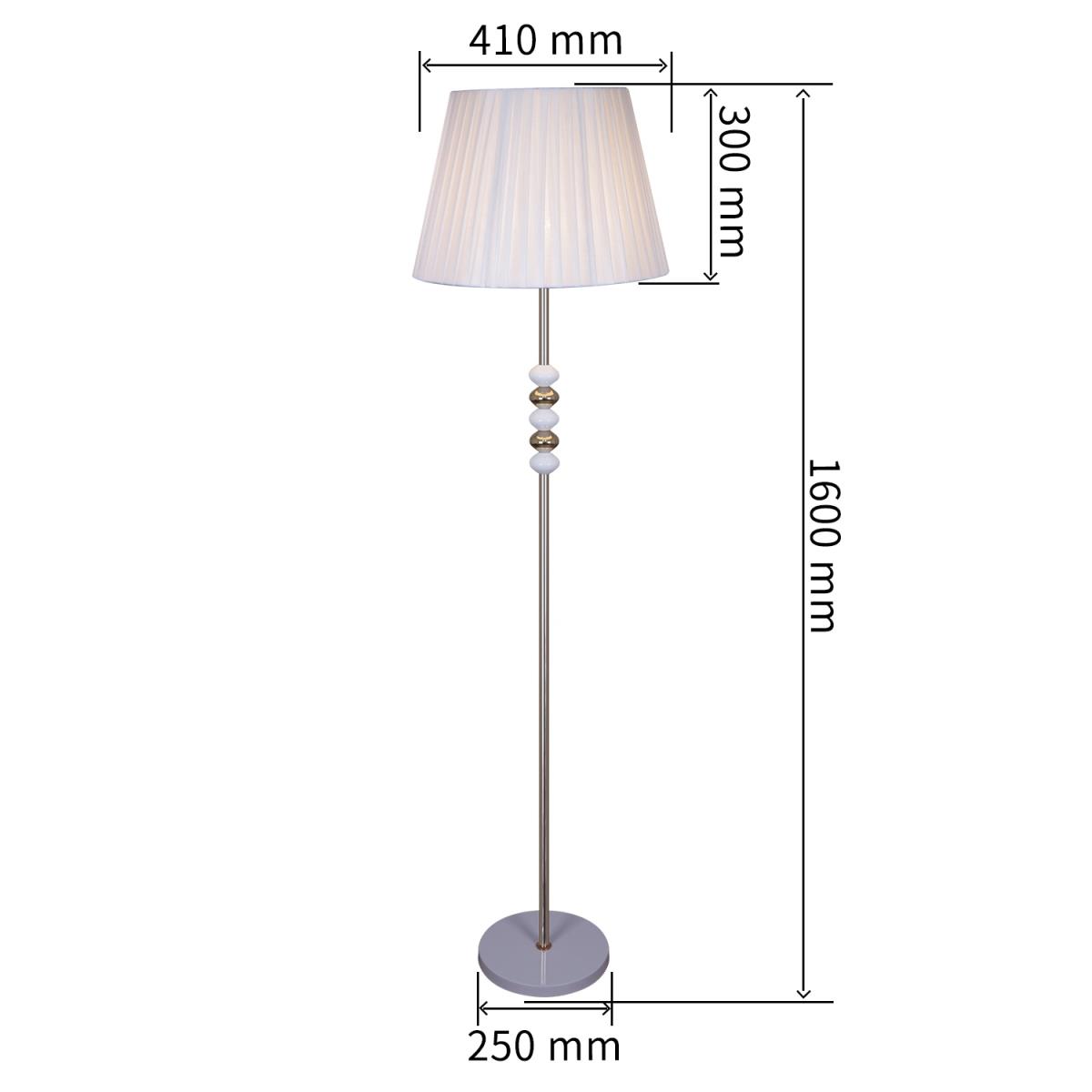 Торшер Reluce 02063-0.6-01 WH-CR