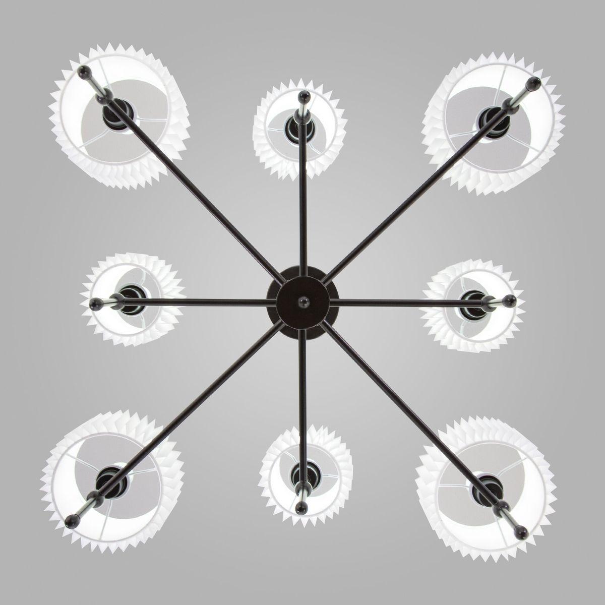 Подвесная люстра Eurosvet Notturno 60162/8 черный