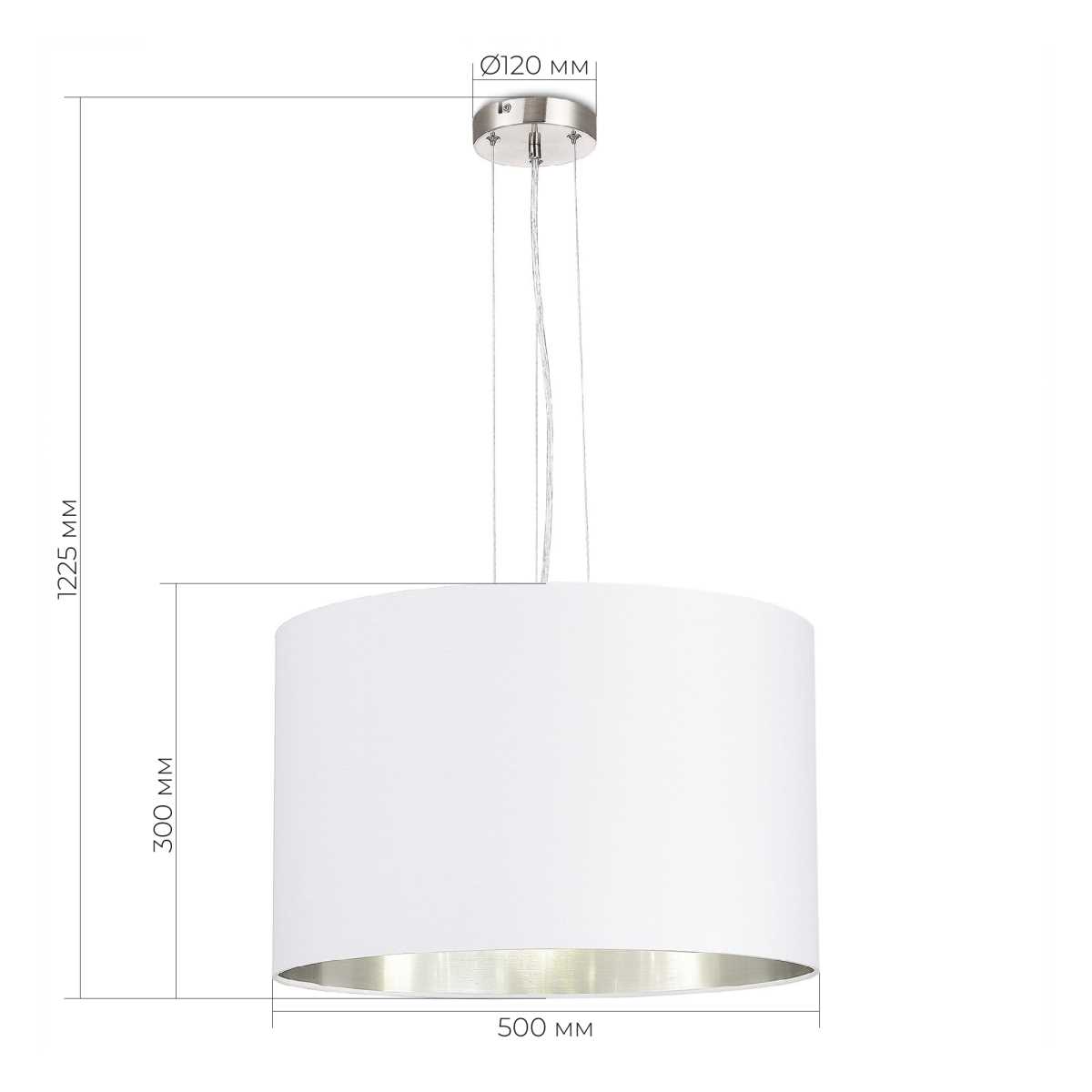 Подвесная люстра Evoluce Brescia SLE300503-03