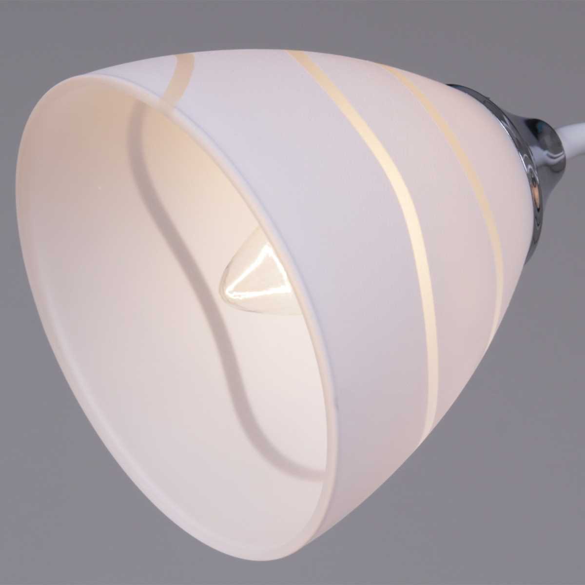 Потолочная люстра Reluce 89360-0.3-02 WH+CR