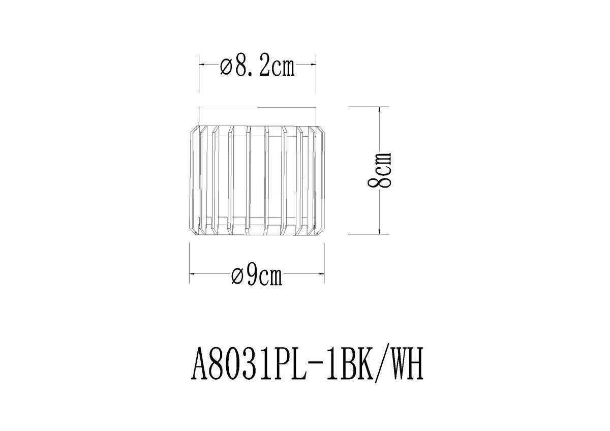 Потолочный светильник Arte Lamp Atria A8031PL-1WH
