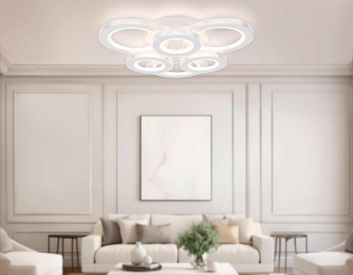 Потолочная светодиодная люстра Ambrella light Acrylica Original FA8872