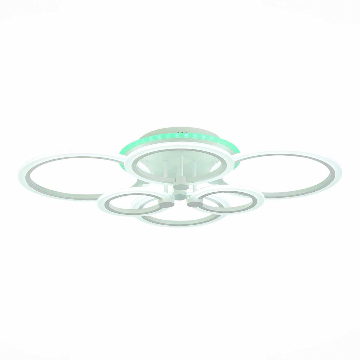 Потолочная светодиодная люстра Evoluce Cerina SLE500552-06RGB
