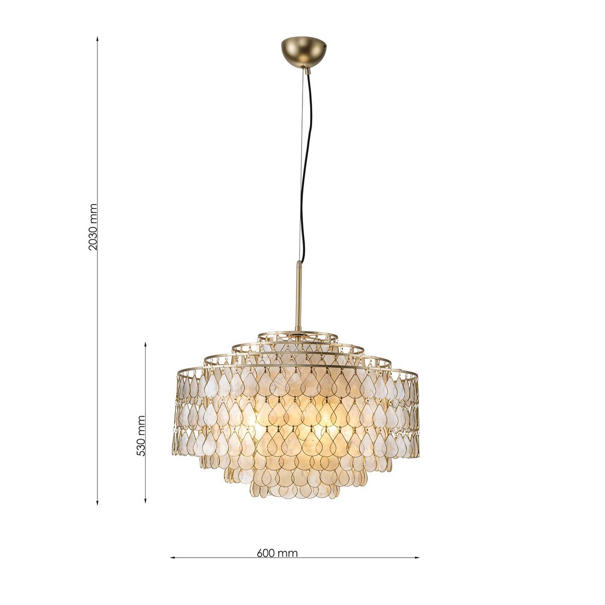 Подвесная люстра Favourite Mollitia 4763-6P