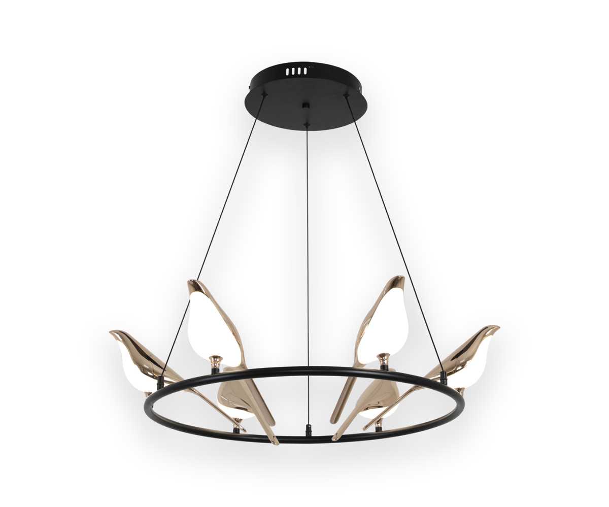 Подвесная светодиодная люстра Kink Light Арси 08446-6A,33