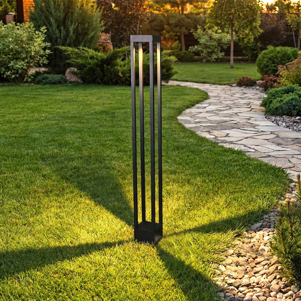 Ландшафтный светодиодный светильник Reluce 09970-0.7-001U 1,0M LED7W BK RLOS