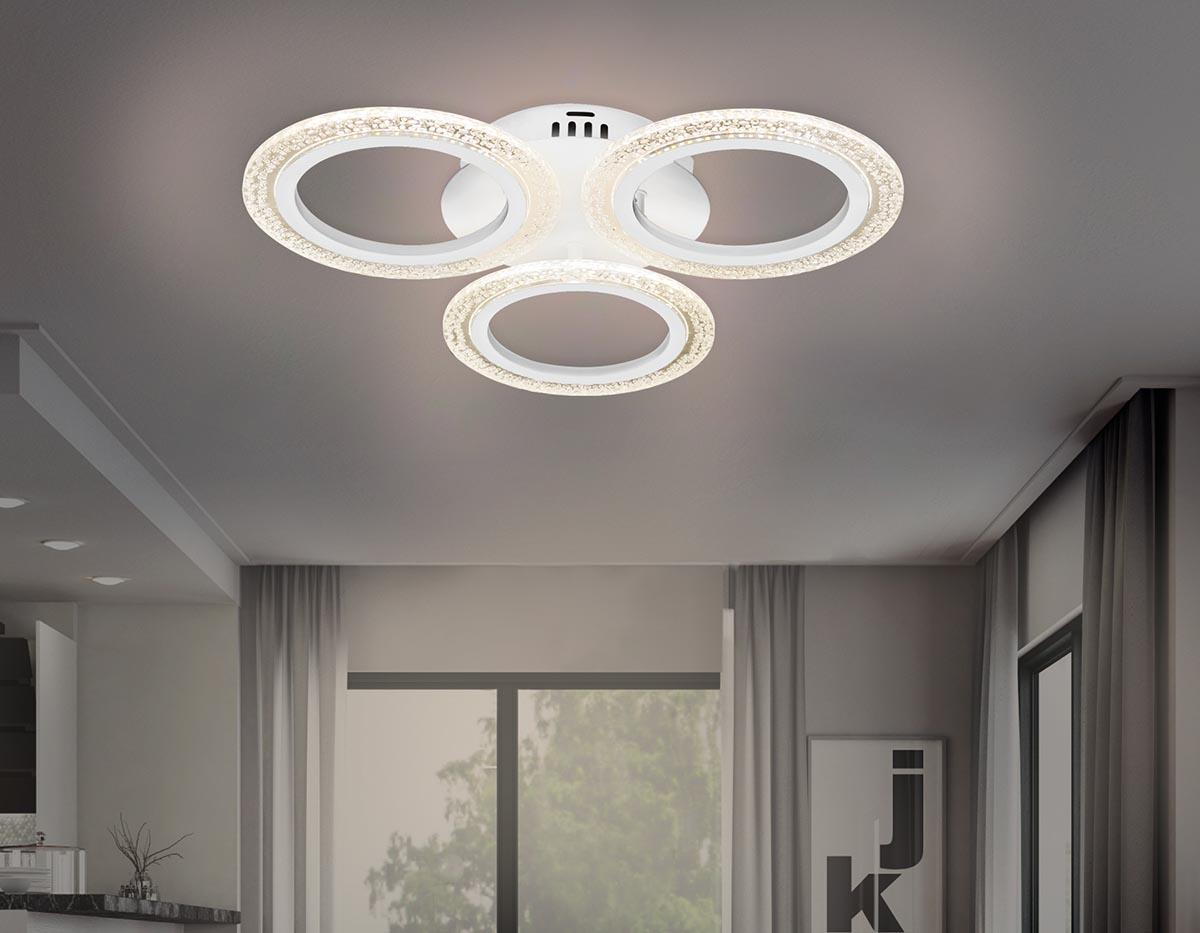 Потолочная светодиодная люстра Ambrella light Original FA4050