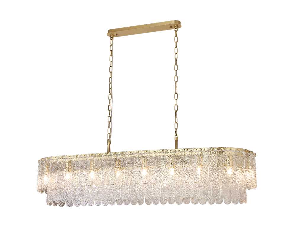 Подвесная люстра Newport 8370/140 C oval brass М0070732