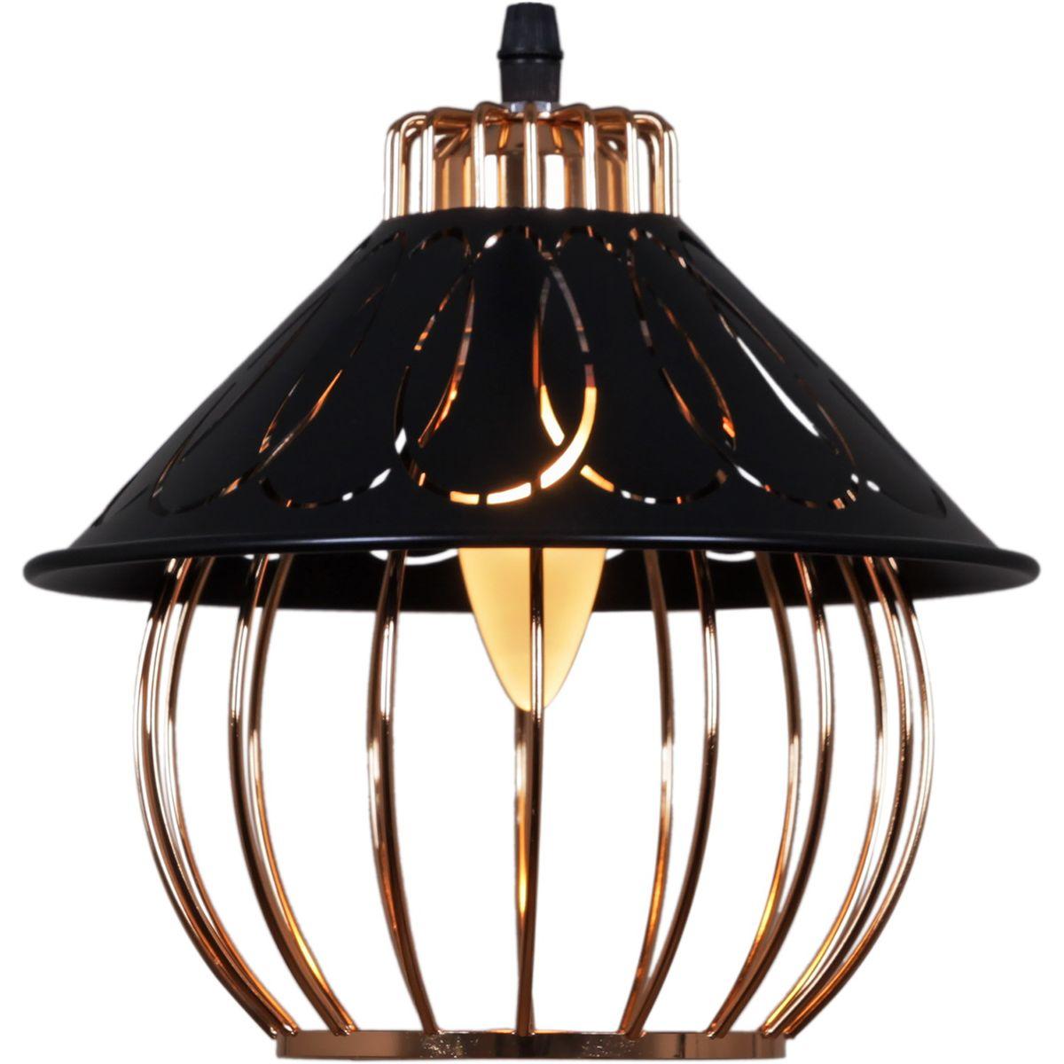 Подвесная люстра Reluce 02503-0.9-03 BK+GD