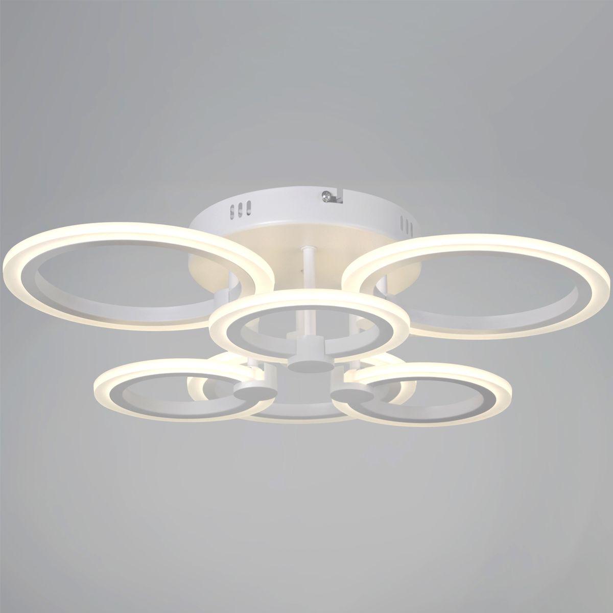 Потолочная светодиодная люстра Reluce 09502-0.3-3+3 WH