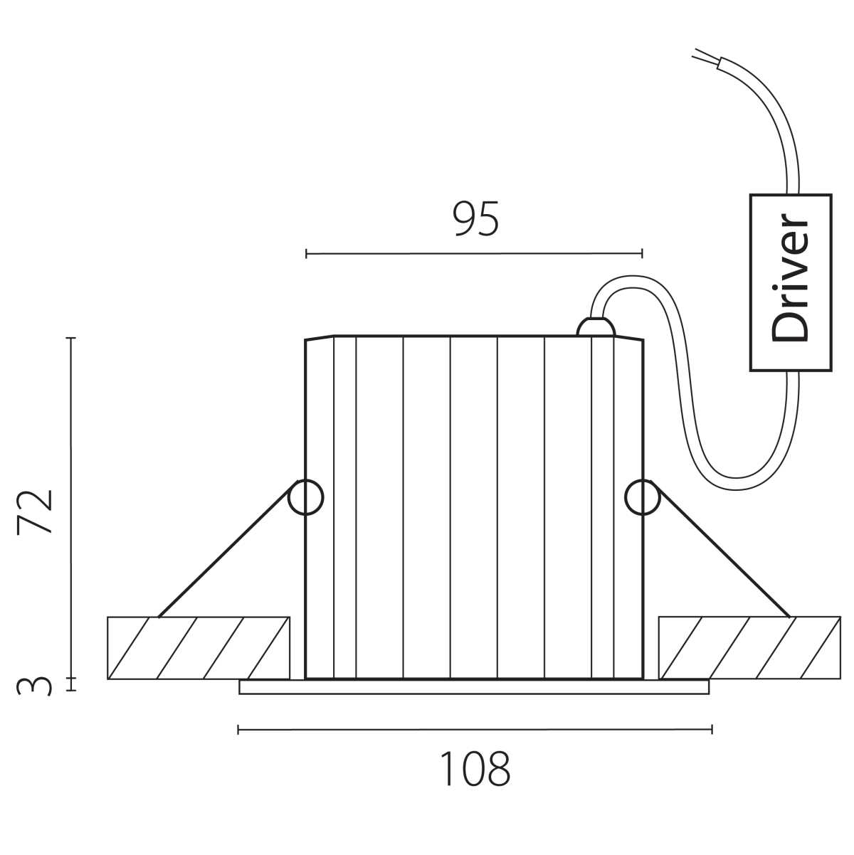 Светильник светодиодный уличный Ciclone Lightstar 385137