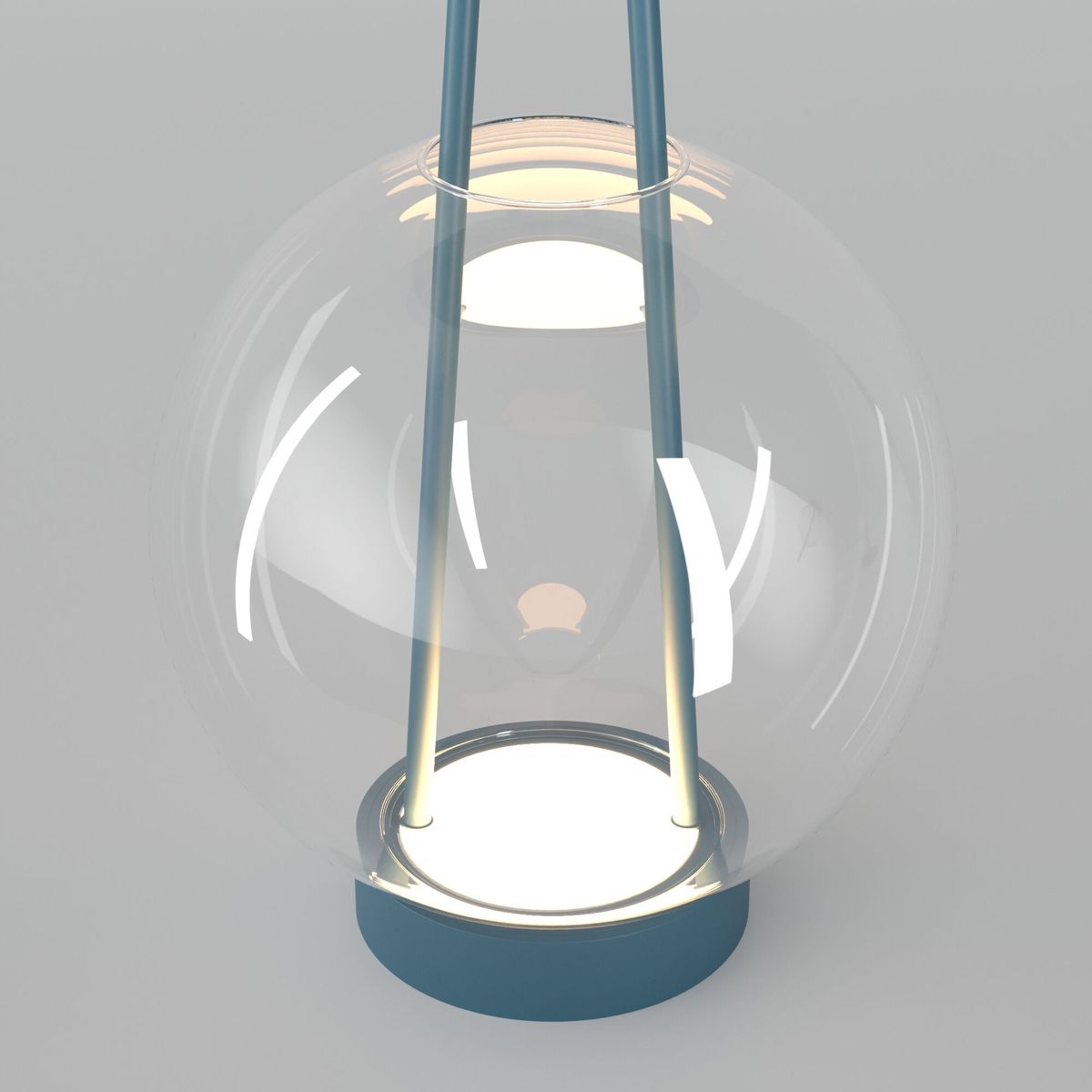 Настольная лампа Eurosvet Frasco 80507/1 синий