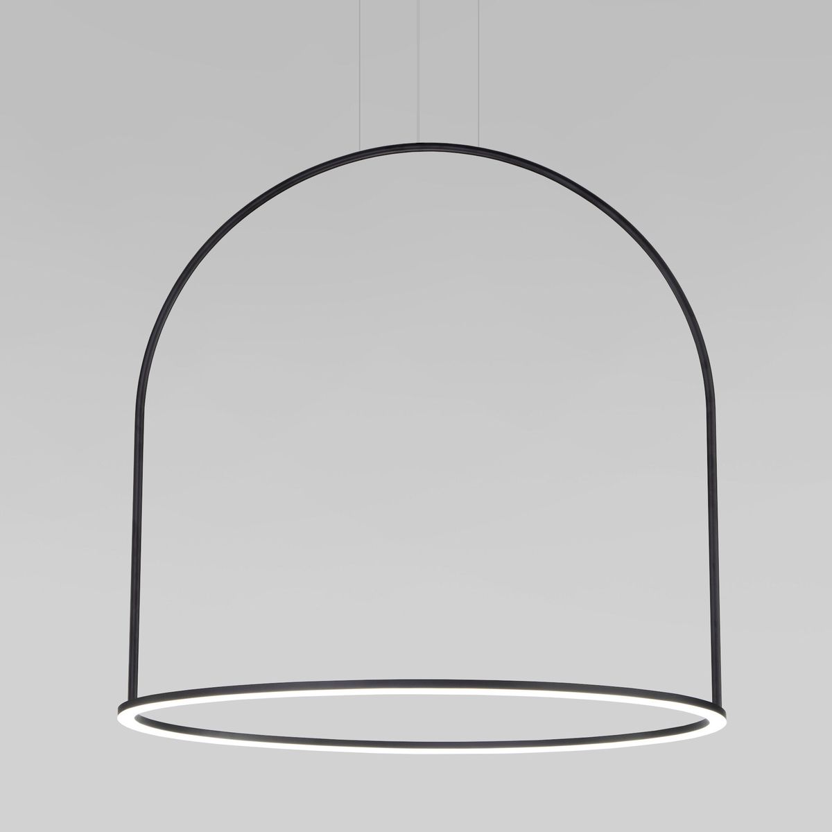 Подвесной светодиодный светильник Eurosvet Over 90323/1 черный