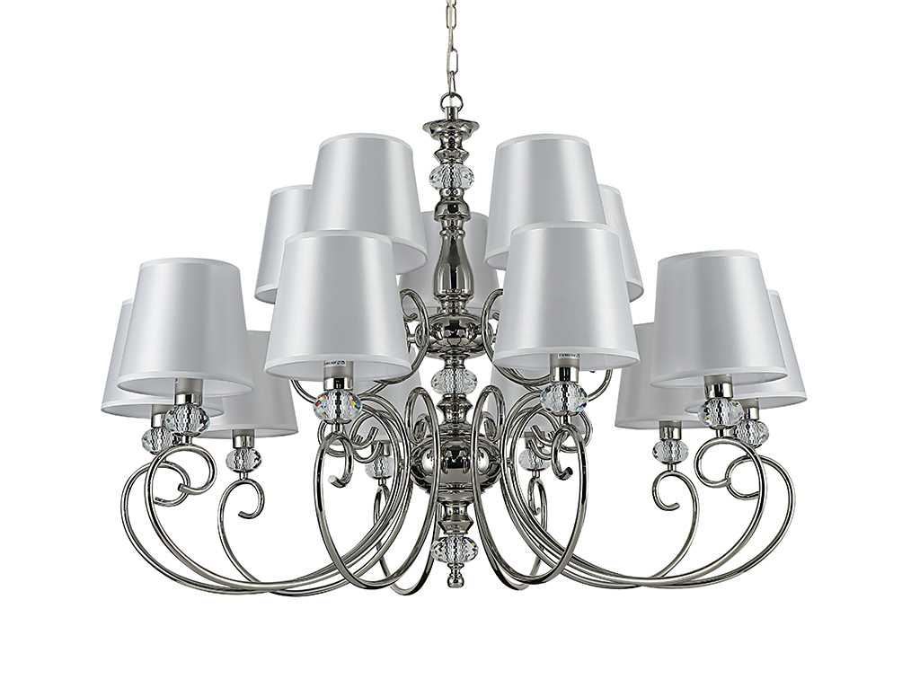 Люстра NEWPORT 1210+5/C nickel