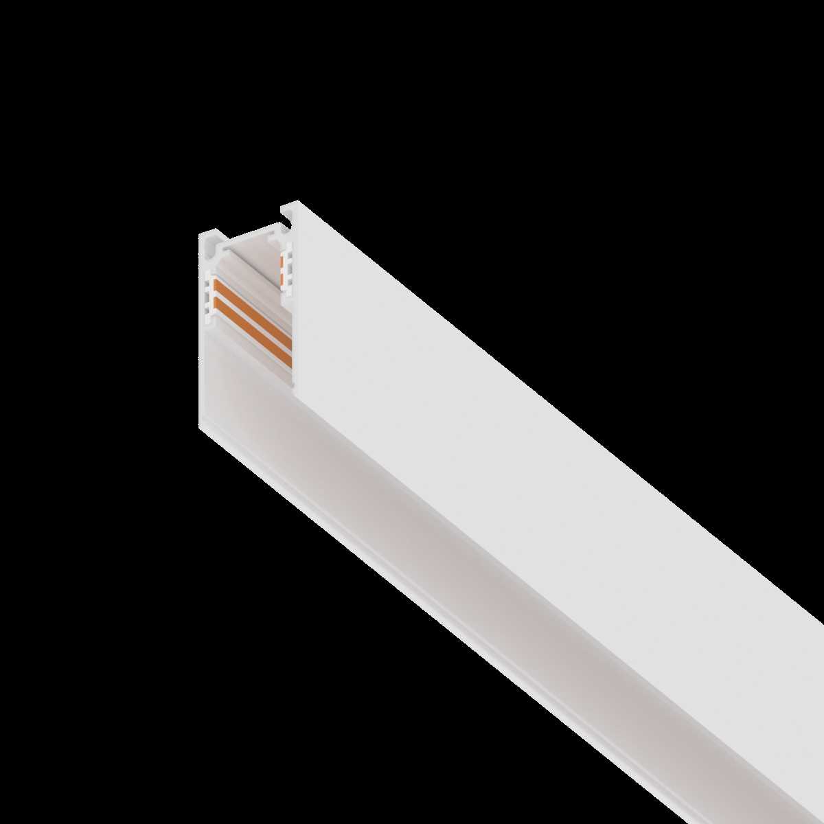 Трек накладной UNO 48V 2м (Заглушки и декоративный экран в комплекте) Uno Lightstar 509026