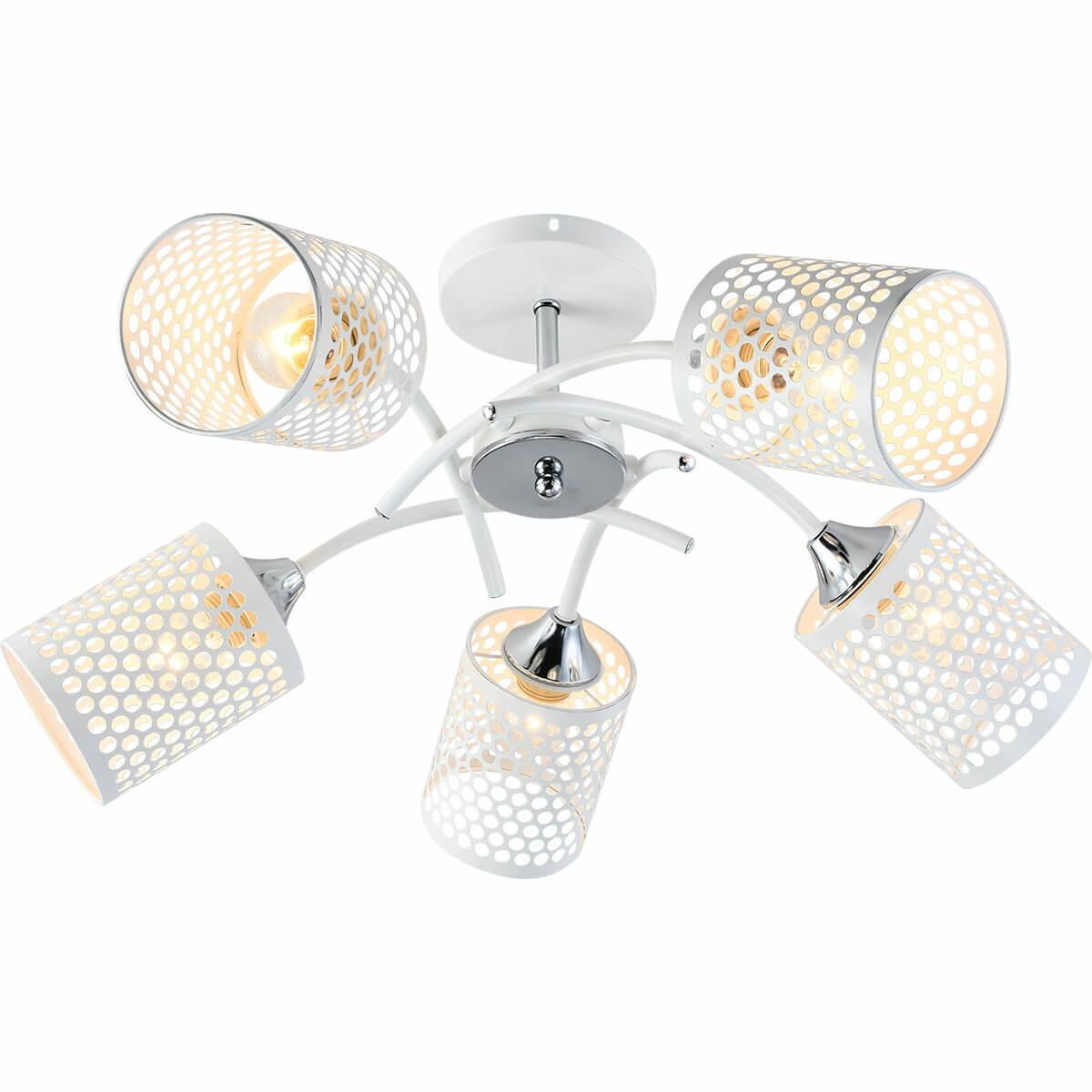 Потолочная люстра Reluce 01332-0.3-05 WH+CR