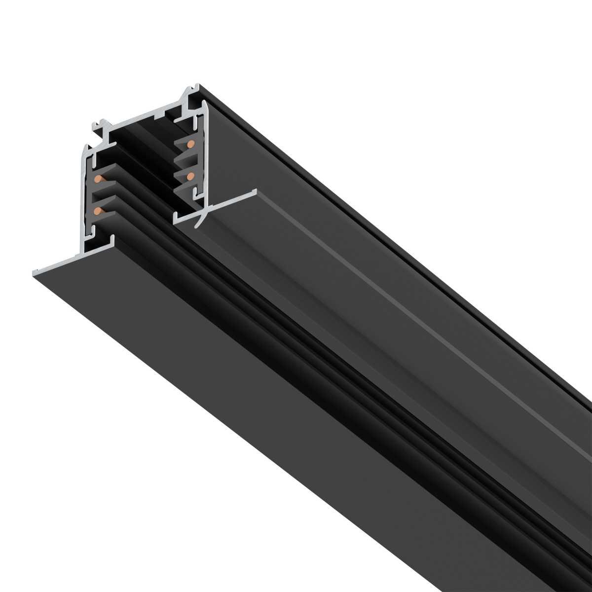 Трек четырехконтактный 3-фазный встраиваемый со стыковочными пазами (круглые медные жилы) 3м Quattro Lightstar 503038-R