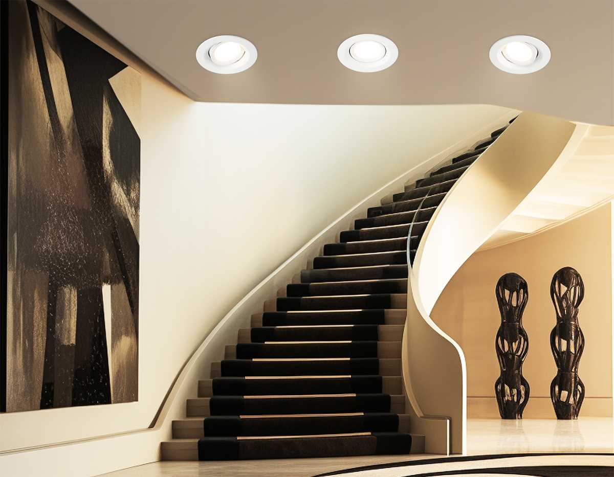 Светильник встраиваемый поворотный AMBRELLA LIGHT TECHNO SPOT TN1141