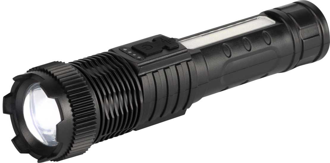Светодиодный фонарь ЭРА UA-402 универсальный аккумуляторный 5 Вт LED + 5 Вт COB Zoom 6 режимов маячок клипса USB type C Б0069804