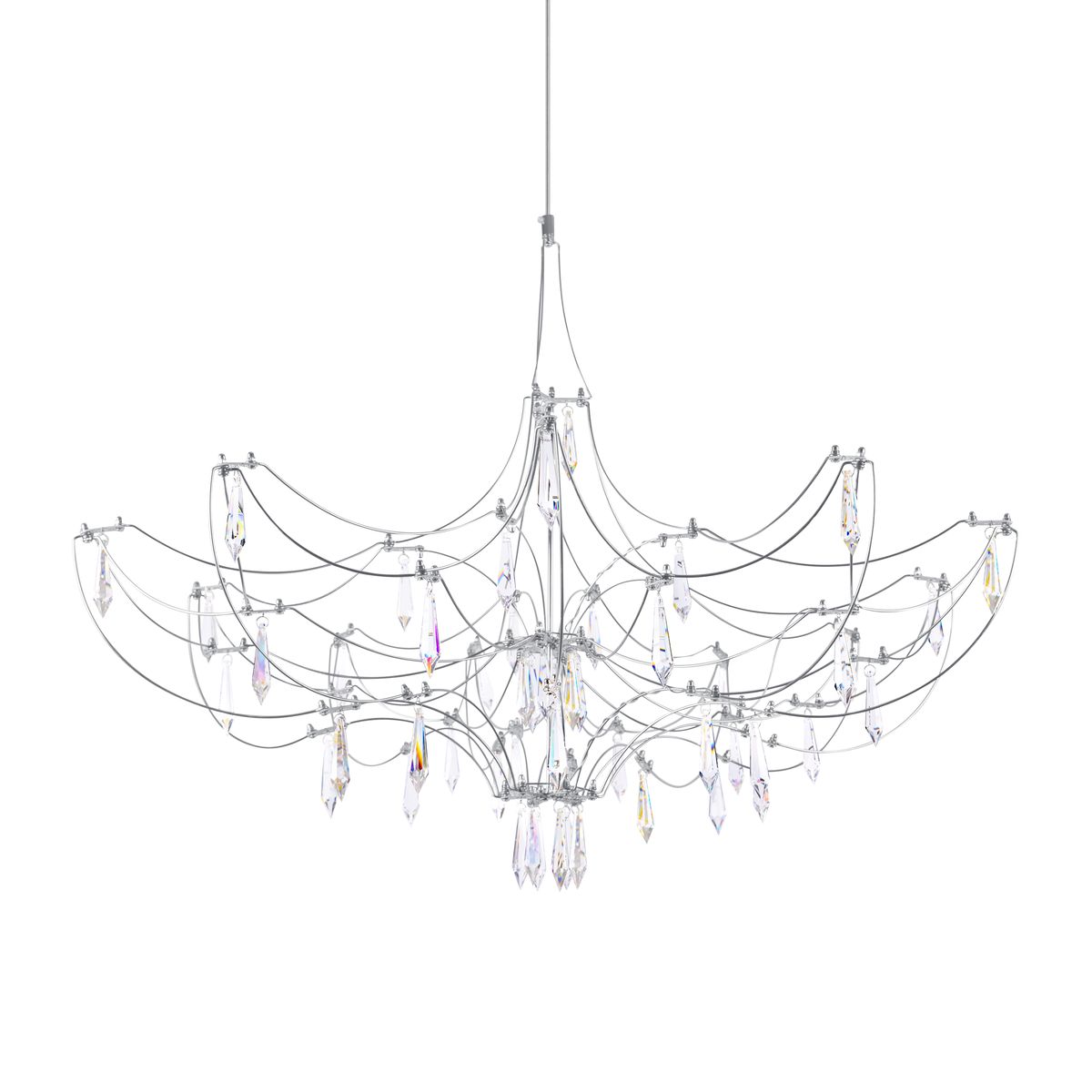 Подвесная люстра Loft IT Mira 10589/900 Silver Asfour