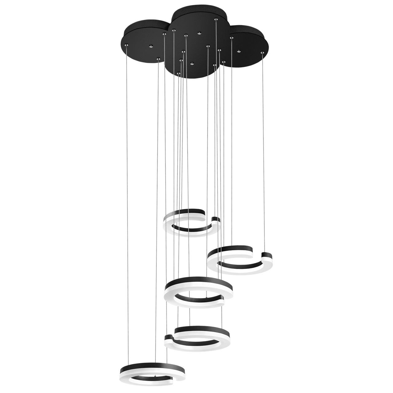 Подвесная светодиодная люстра Lightstar Unitario 763437
