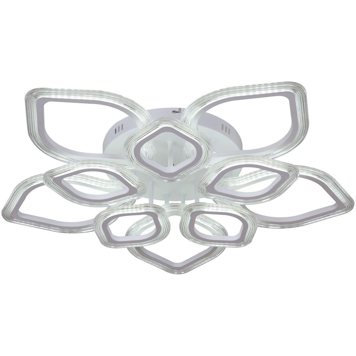 Потолочная светодиодная люстра Reluce 09827-3.3-5+5 WH