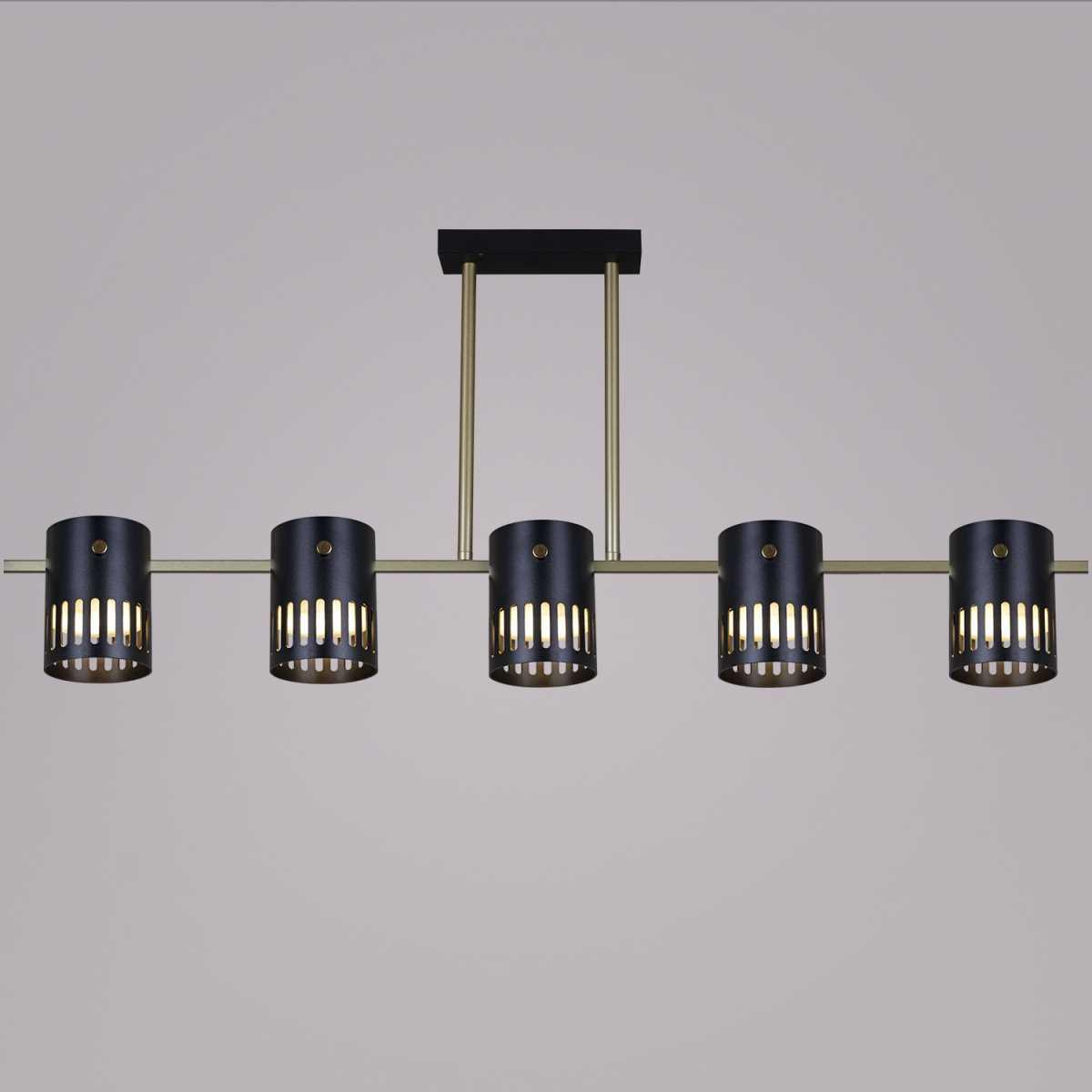 Люстра Reluce 06675-0.3-05 GD+BK GX53