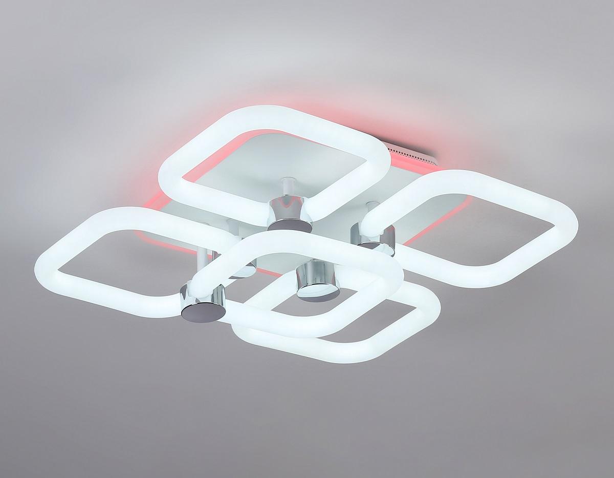 Потолочная светодиодная люстра Ambrella light Acrylica Original FA3861