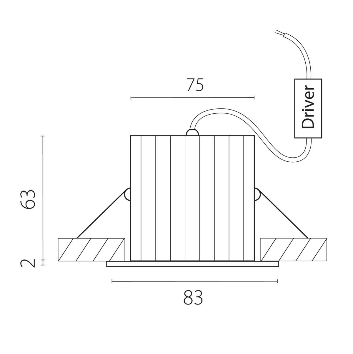 Светильник светодиодный уличный Ciclone Lightstar 385636
