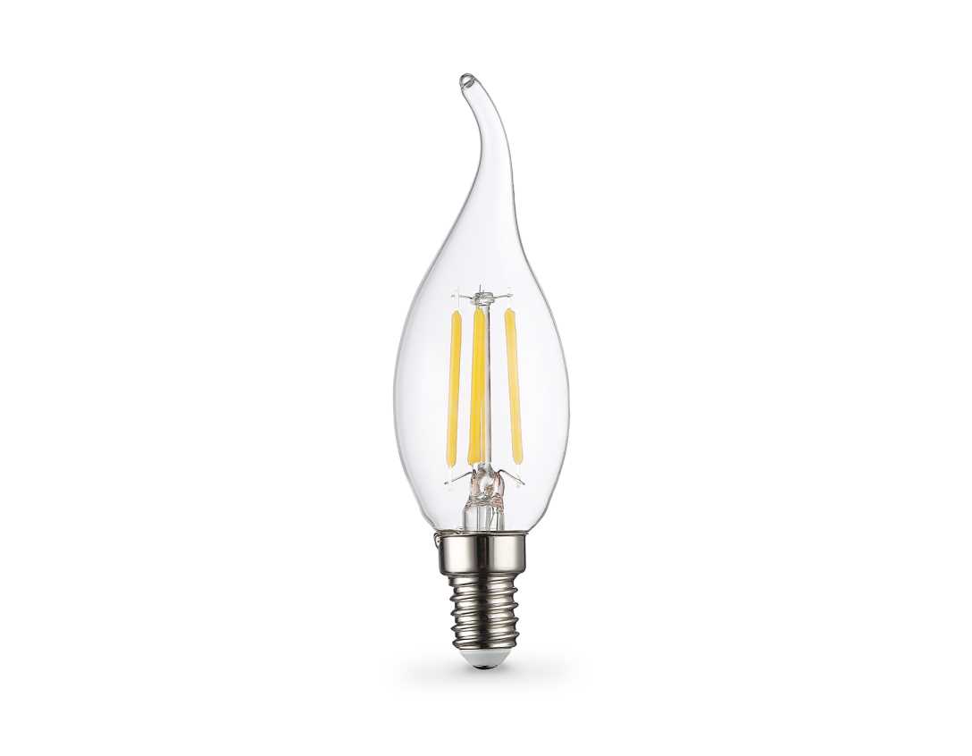 Лампа светодиодная Свеча на ветру CF35 11W 2700K Ambrella light Bulding 351123