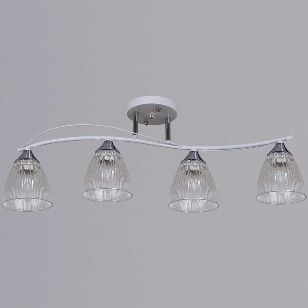 Потолочная люстра Reluce 87360-0.3-04 WH+CR