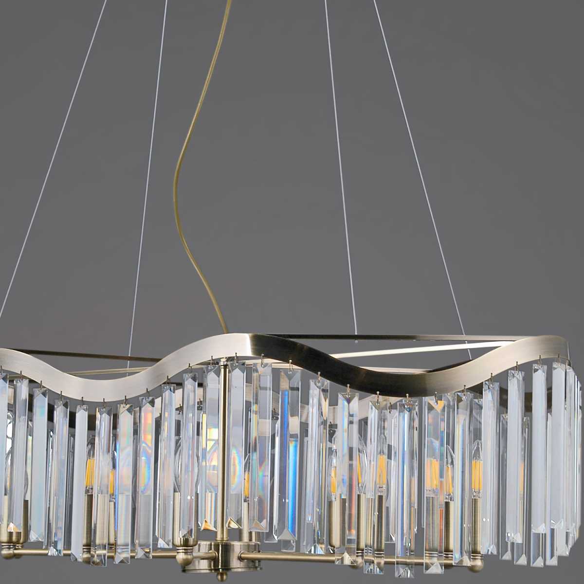 Люстра Illumico IL3475-10PSQ-25AB ELITE