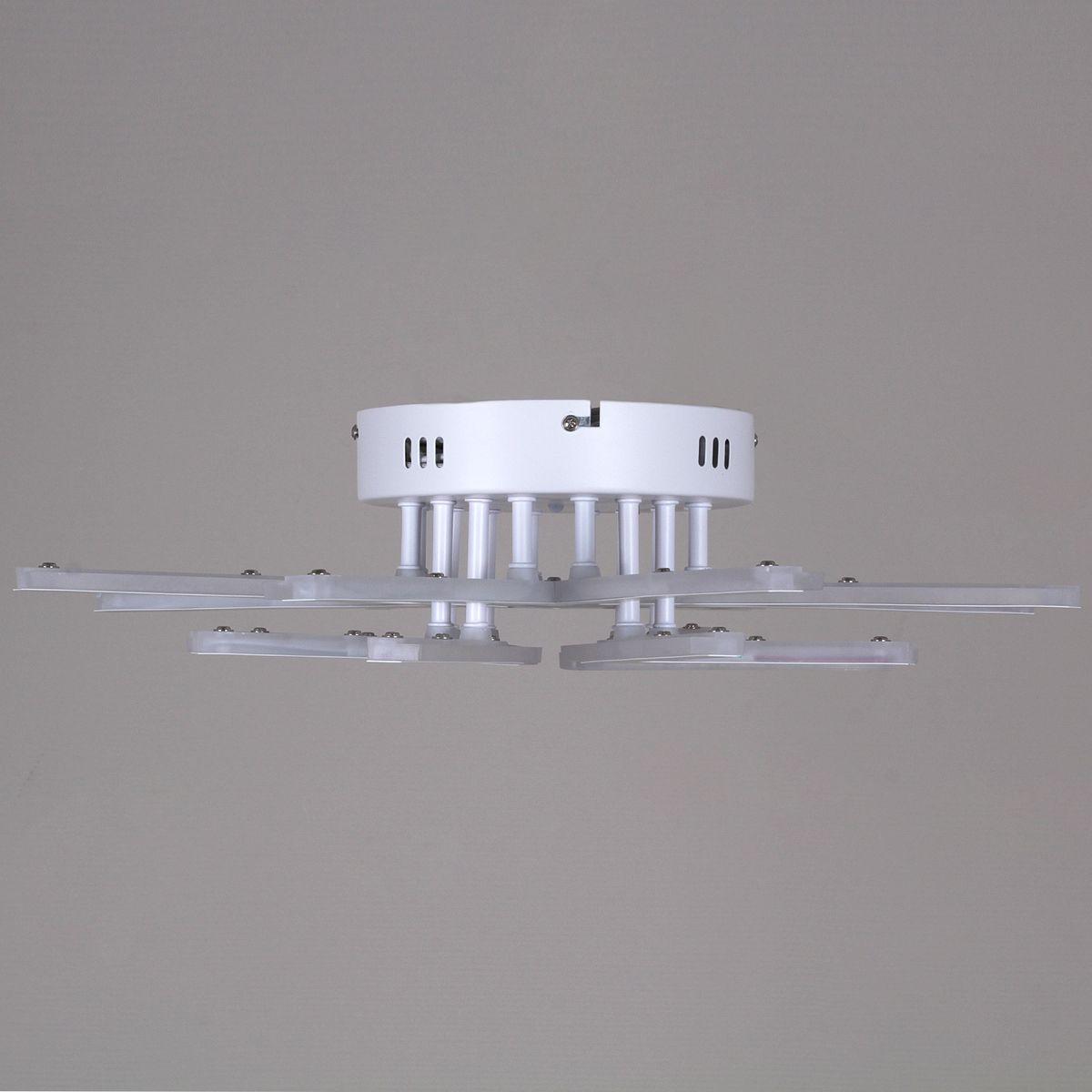 Потолочная светодиодная люстра Reluce 09824-3.3-4+4 WH