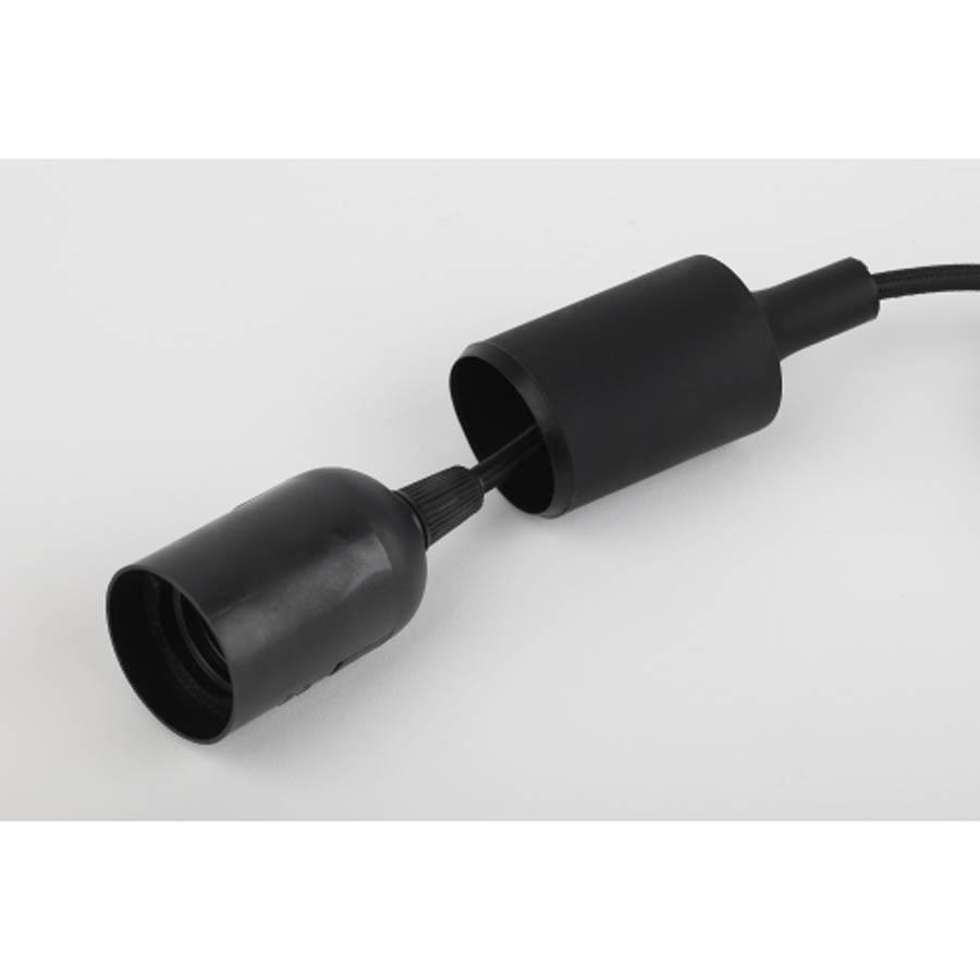 Патрон ЭРА Е27 с подвесом Б0048039 черный