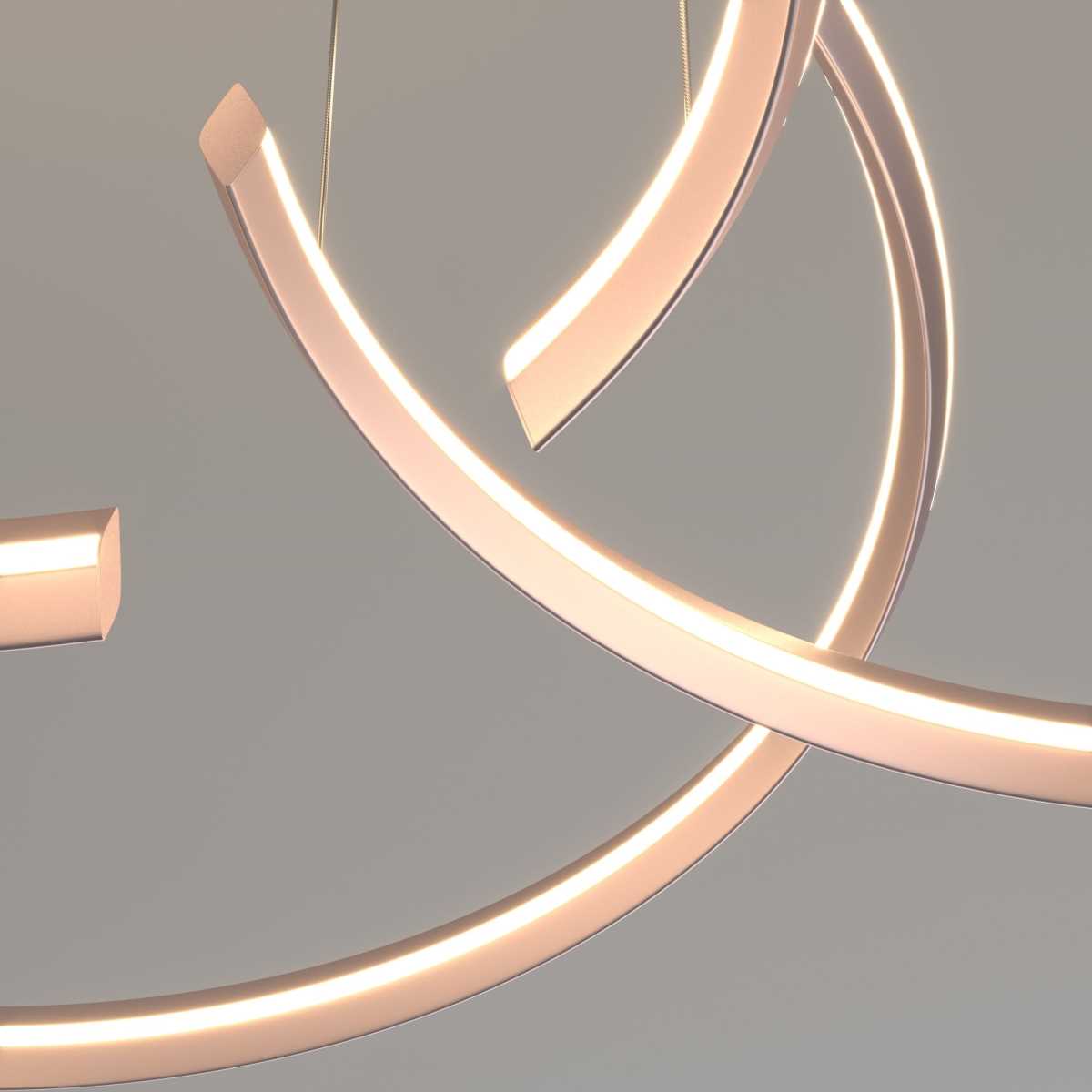 Подвесной светильник Eurosvet 90180/3 сатин-никель