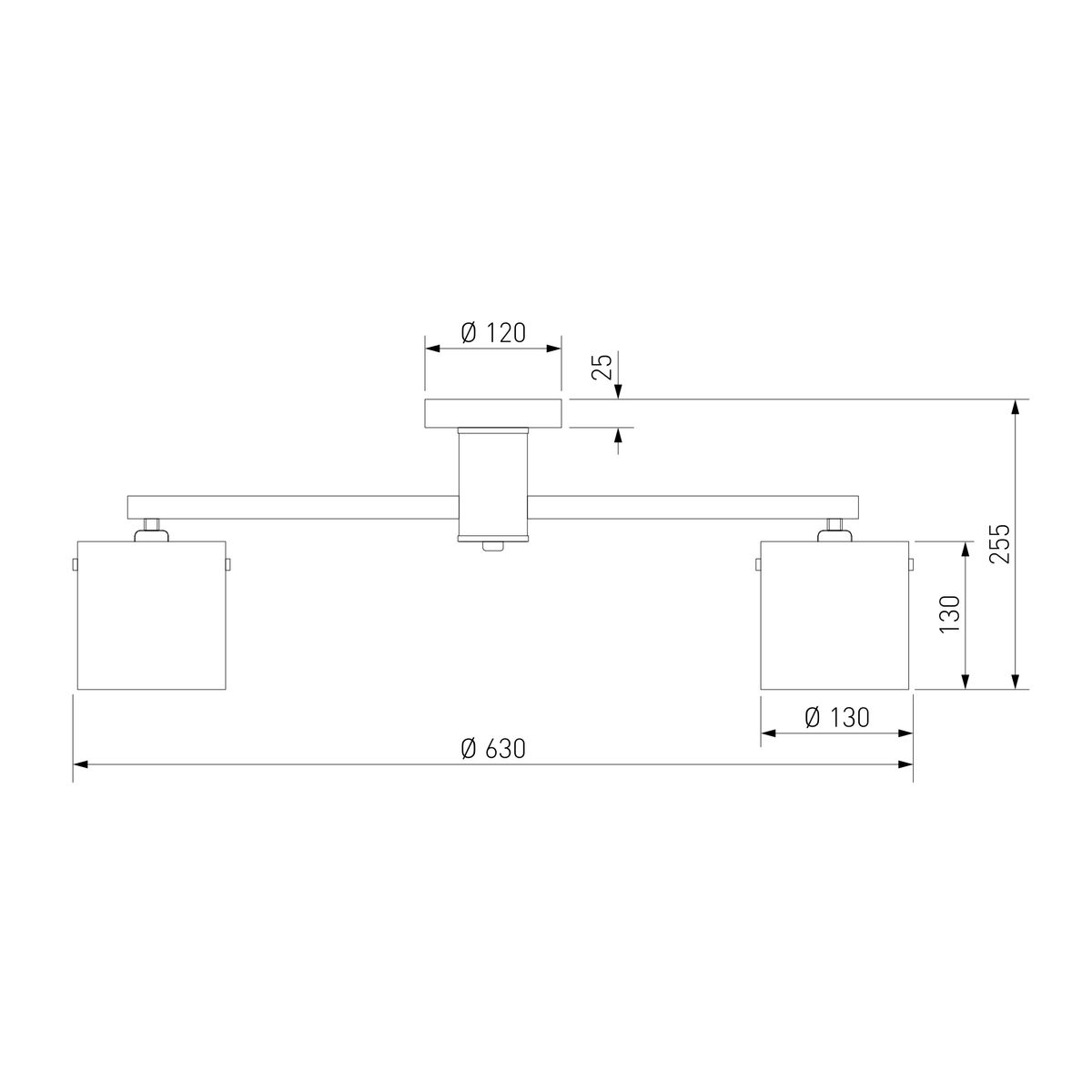 Потолочная люстра Eurosvet Glimmer 501001/5 черный жемчуг a072604