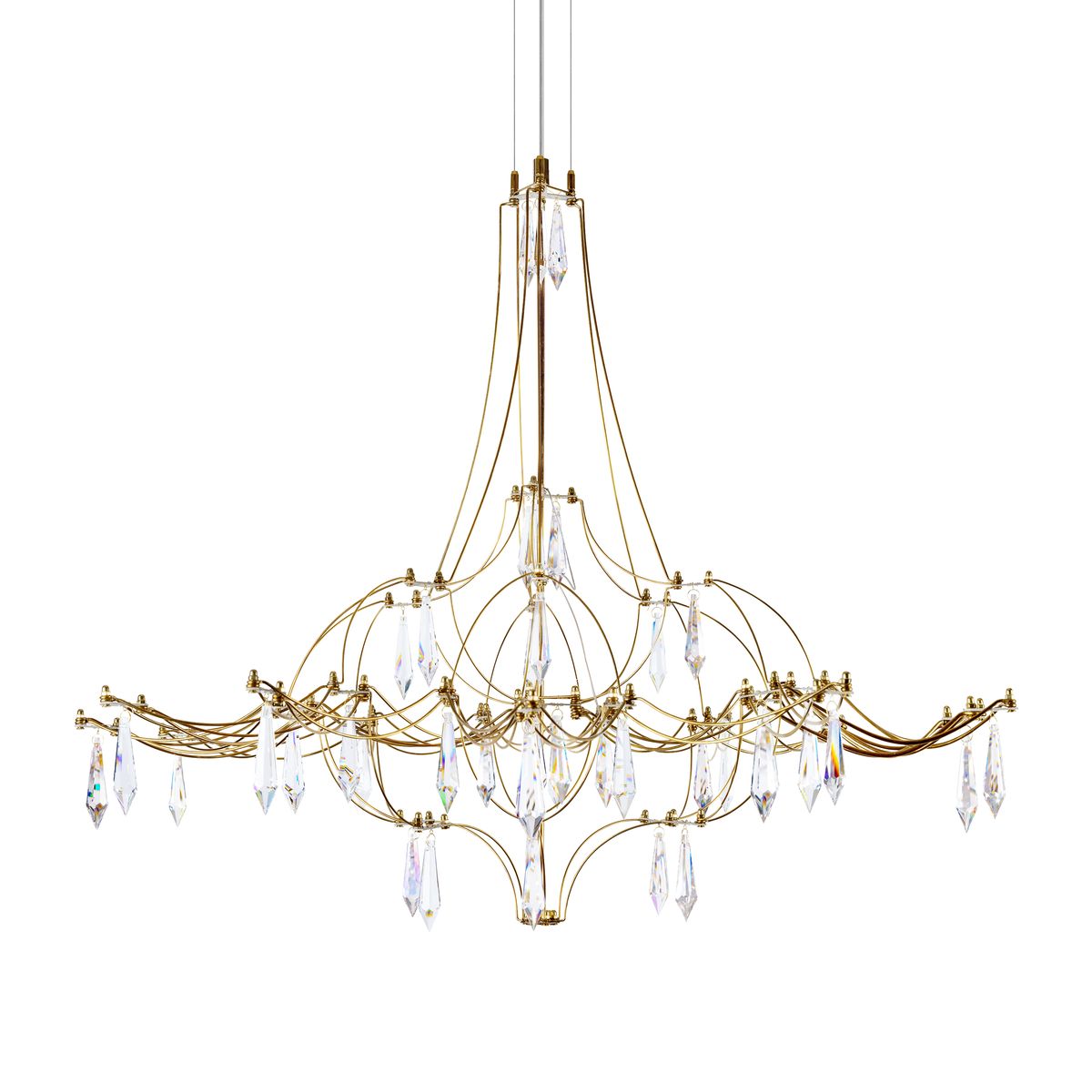 Подвесная люстра Loft IT Mira 10588/800 Gold Asfour