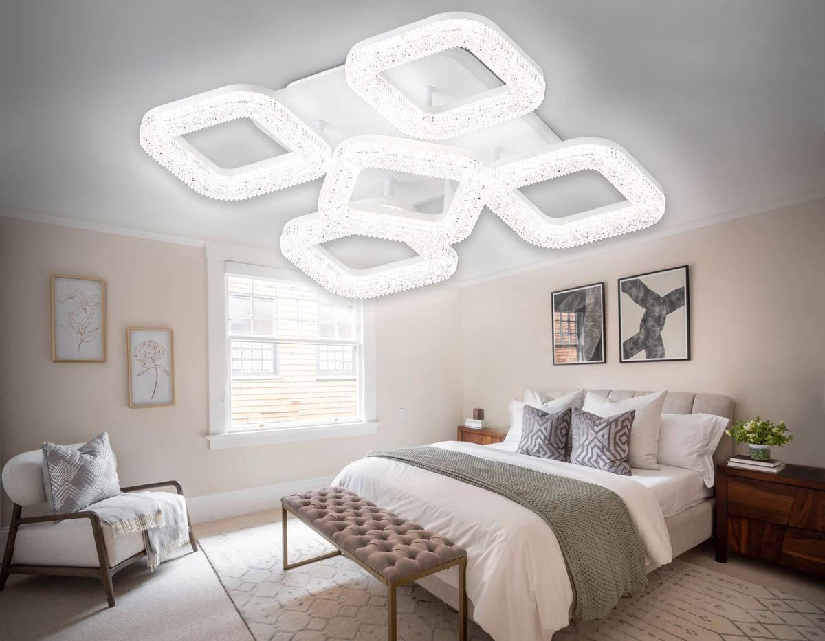 Потолочная светодиодная люстра Ambrella light Acrylica Original FA3914