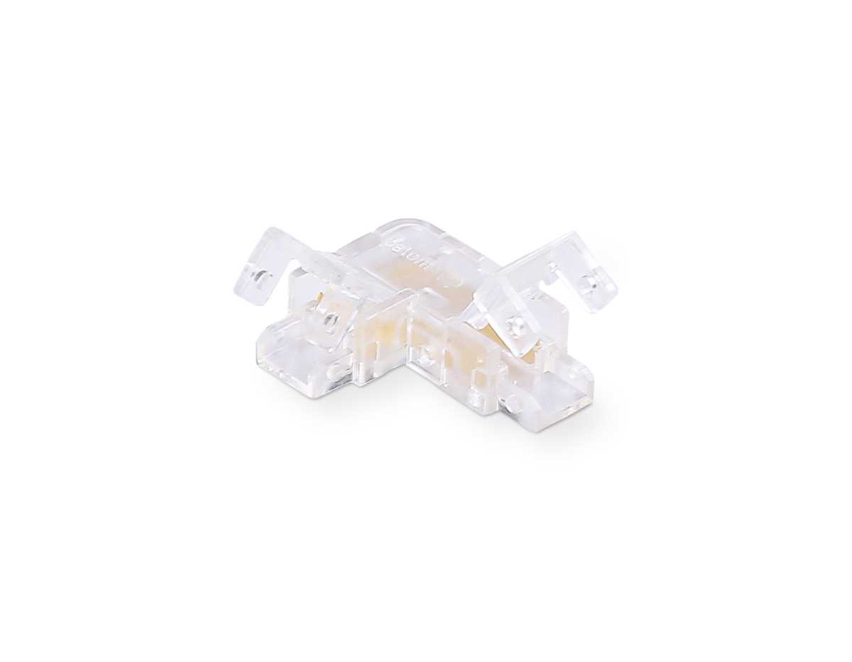 Соединитель угловой AMBRELLA LIGHT ILLUMINATION COB 12/24V для лент 5mm (2 конт.) (10шт. в комплекте) GS6841